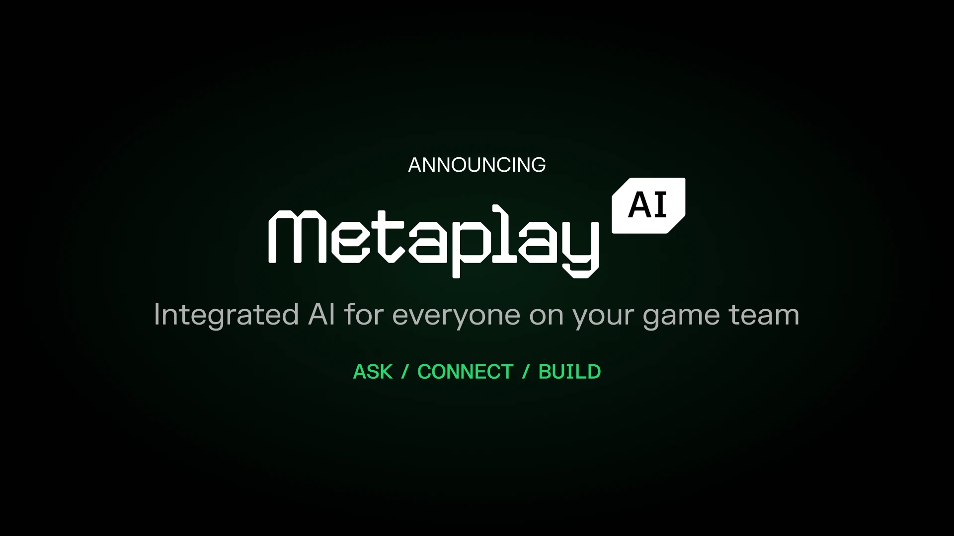 Announcing Metaplay AI: Integrated AI for Everyone on Your Game Team