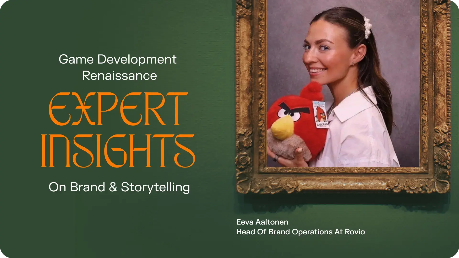 Game Development Renaissance: Expert Insights on Brand & Storytelling with Eeva Aaltonen