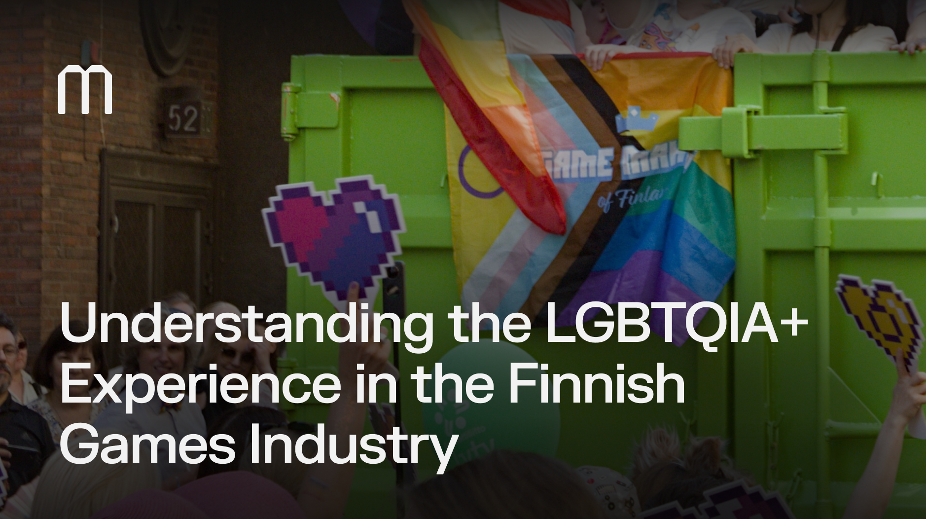 Understanding the LGBTQIA+ experience in the Finnish games industry